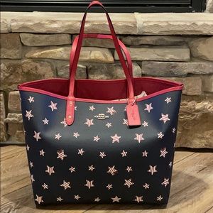 Authentic Coach Reversible tote